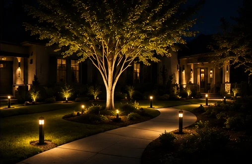 Christmas Light Installation